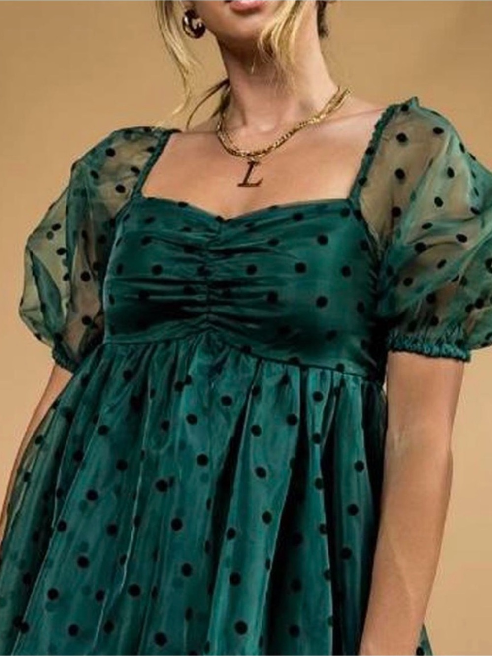 Bohme polka dot dress
